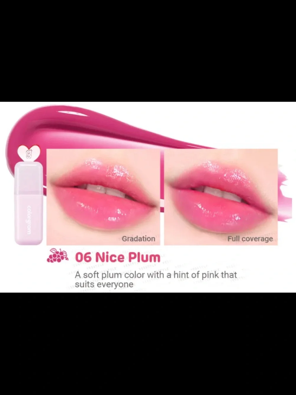 Colorgram Juicy Drop Tint #06 Nice Plum – NIB